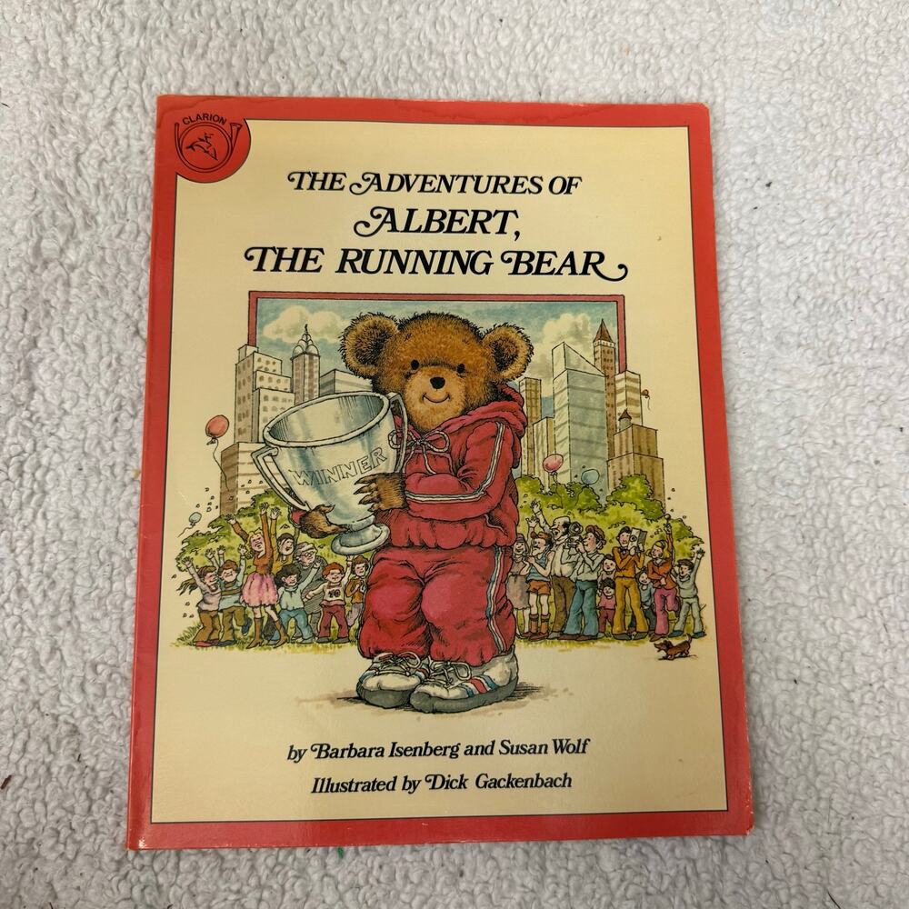 Adventures of Albert Running Bear Wolf Isenberg Clarion Books 1982 Paperback